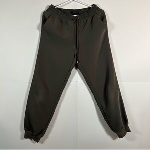 Dynamite Olive Green Jogger Pants Elastic Waist Drawstring Women’s S